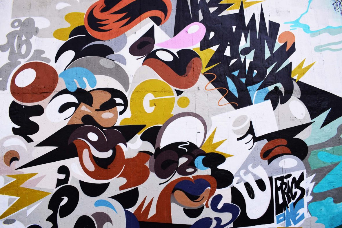 Street art can be lost on blind travelers if it isn't also accompanied by engaging descriptions.